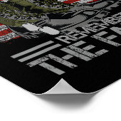 メモリアルデーリミートザ落ちた退役軍人軍隊 ポスター (角)