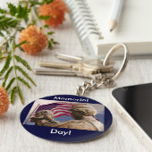 メモリアルデー帰還 キーホルダー (側面)