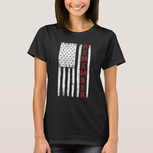 メモリアルデー愛国的な記憶2 Tシャツ (正面)