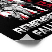 メモリアルデー私たちのヒーロー落ちたの4番目を思い出す ポスター (角)