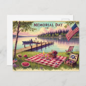 メモリアルデー（アメリカ） ポストカード (正面/裏面)