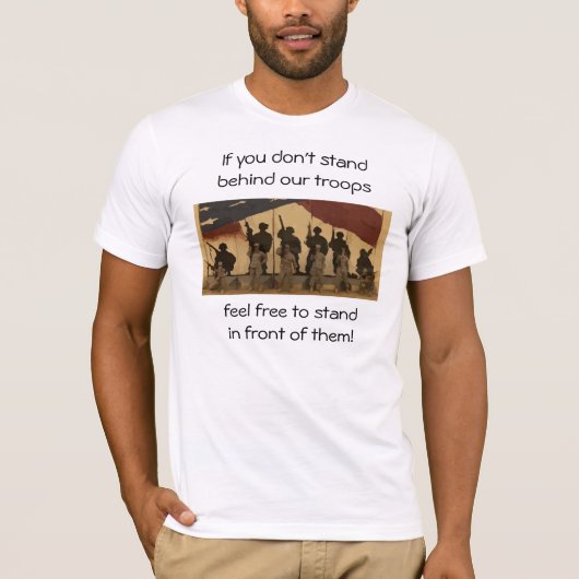 メモリアルデー: プライドと覚えて下さい Tシャツ (正面)