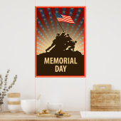 メモリアルデー ポスター (キッチン)