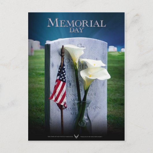 メモリアルデー ポストカード (正面)