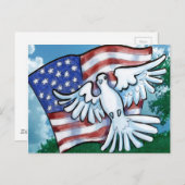 メモリアルデー ポストカード (正面/裏面)