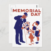 メモリアルデー ポストカード (正面/裏面)