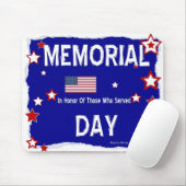 メモリアルデー – 名誉 – マウスパッド (マウス)