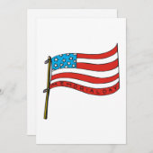 メモリアルデー 招待状 (正面/裏面)