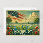 メモリアルデー（米国） ポストカード (正面/裏面)