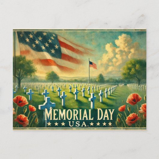 メモリアルデー（米国） ポストカード (正面)