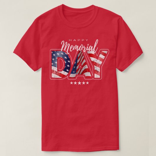 メモリアルデー(26) Tシャツ (デザイン正面)