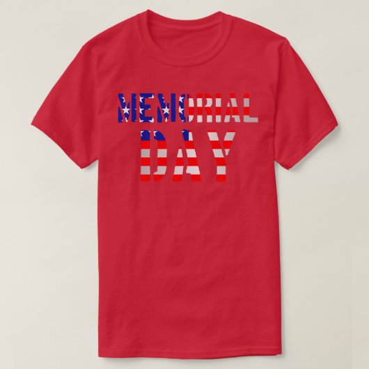 メモリアルデー(29) Tシャツ (デザイン正面)