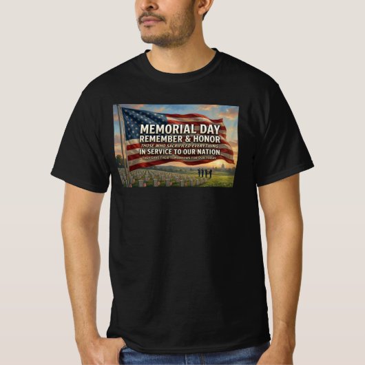 メモリアルデー Tシャツ (正面)