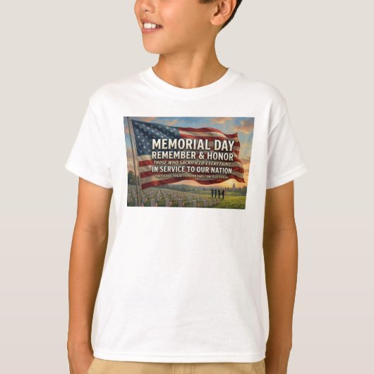 メモリアルデー Tシャツ (正面)