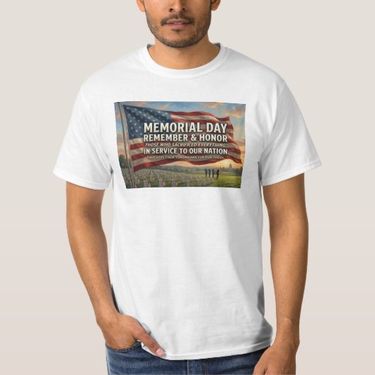 メモリアルデー Tシャツ (正面)