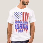 メモリアルデーMURPH 2017 Tシャツ (正面)
