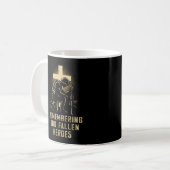 メモリアルデーRemembering Our Heroes落ちた US Fait コーヒーマグカップ (正面左)