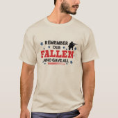 メモリアルデーTシャツ Tシャツ (正面)