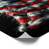 メモリアルドッグと独立記念日のプライド ポスター (角)