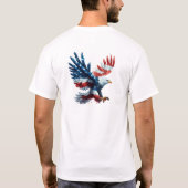 メモリアルド・デー - 毎日英雄たちを称える Tシャツ (裏面)