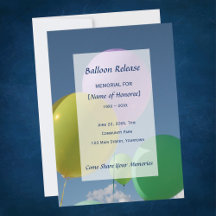 メモリアルバルーンのリリース