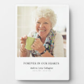 メモリアルファミリーメモリアルキープサケ悔やみや弔慰 フォトプラーク (正面)