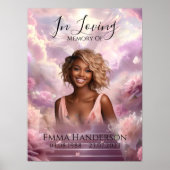 メモリアルフォト葬儀ウェルカムサイン ポスター (正面)