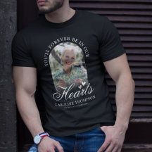 メモリアルフォトTシャツ 永遠に心に