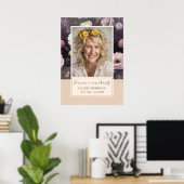 メモリアルフローラ写真エントリ ポスター (ホームオフィス)