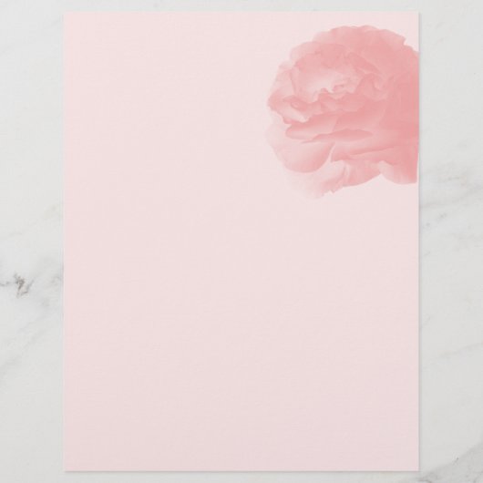 メモリアルブックフィラーコーラルピンクローズサインインページ (裏面)