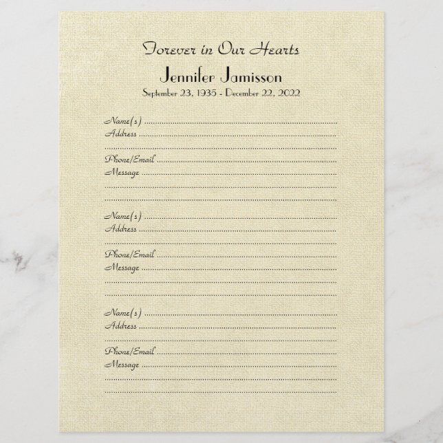 メモリアルブックフィラーページ，クリ動揺してーム (正面)