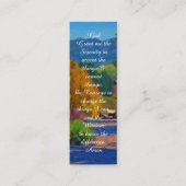 メモリアルブックマーク祈りの言葉カード コーリングカード (正面)