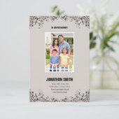 メモリアルプログラムカード 招待状 (スタンド正面)