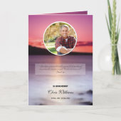 メモリアルプログラムテンプレート プログラム (正面)