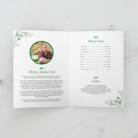 メモリアルプログラムパンフレット プログラム (内部)