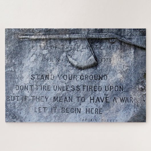 メモリアルペストレキシントンマサチューセッツ ジグソーパズル (横)