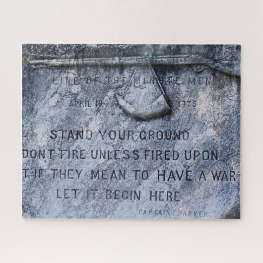 メモリアルペストレキシントンマサチューセッツ ジグソーパズル (横)