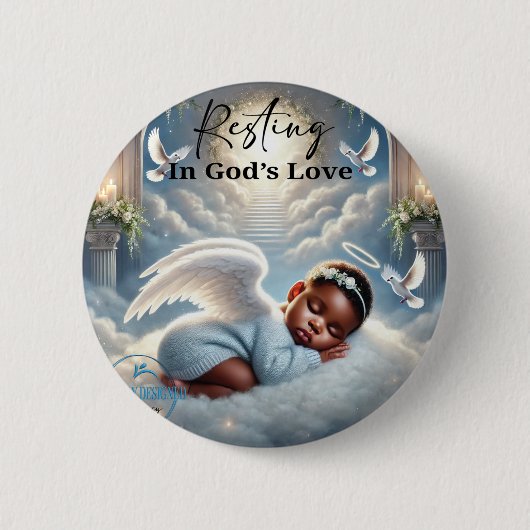 メモリアルボタン 缶バッジ (正面)