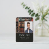 メモリアルポケットカードブックリブラリアン 名刺 (スタンド正面)