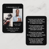 メモリアルポケットカードボクシングボクサー 名刺 (正面/裏面)