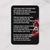 メモリアルポケットカード野球ソフトボールゲーム 名刺 (裏面)