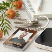 メモリアルポケットカード魚釣り漁師 キーホルダー (正面右)