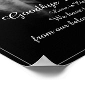 メモリアルポスター光に – さようなら親愛 ポスター (角)