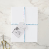 メモリアルミニマリズム植物学フラワーダンデリオン ギフトタグ (より糸付き)