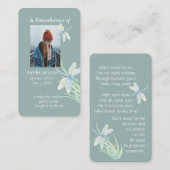 メモリアルメモリカードクリスチャントンフライ 名刺 (正面/裏面)