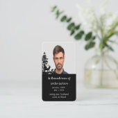 メモリアルメモリカードスタッ男らしグシカ 名刺 (スタンド正面)