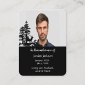 メモリアルメモリカードスタッ男らしグシカ 名刺 (正面)