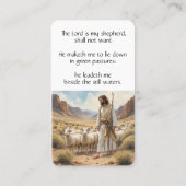 メモリアルメモリカードロードシェパード 名刺 (裏面)