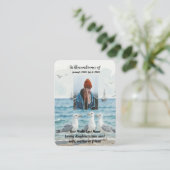 メモリアルメモリ海シーシーカグルスビーチ 名刺 (スタンド正面)