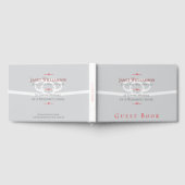 メモリアルリボンゲストブック ゲストブック (全面)